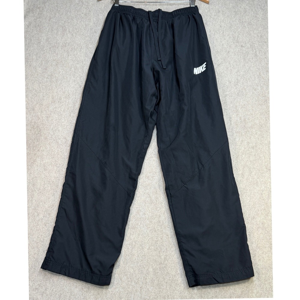 Nike Track Pants Mens XL Black Baggy Lined Streetwear Retro Spoty Athleisure